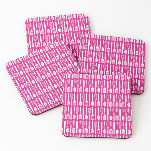 Item preview, Kitchen Utensils Pink designed and sold by pugmom4.