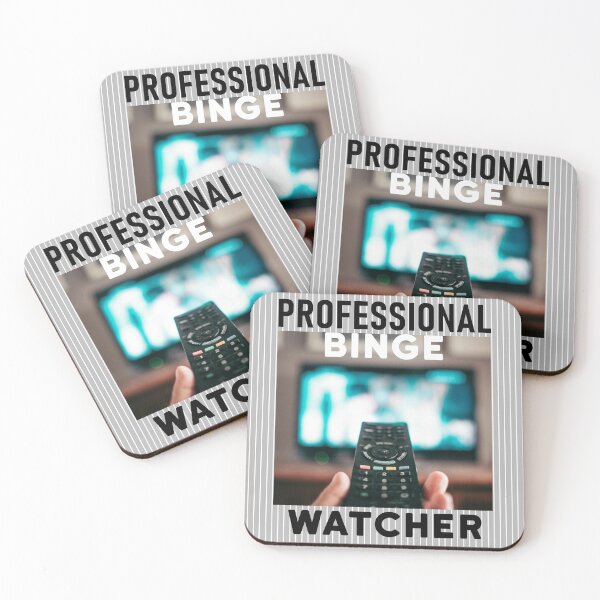 Item preview, Professional Binge Watcher designed and sold by aktiveaddict.