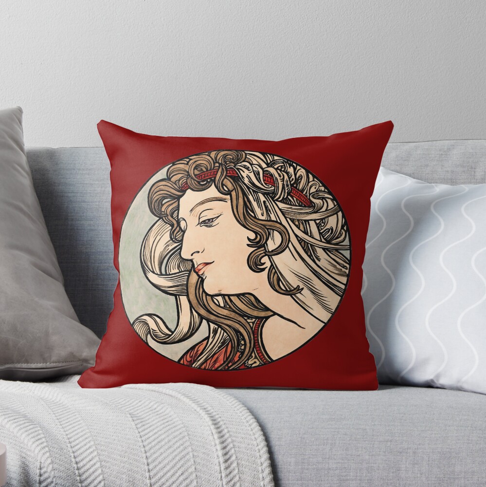 Alphonse 2025 mucha pillows