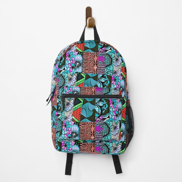 Item preview, Patchwork Blue Floral designed and sold by ImaniArtworks.