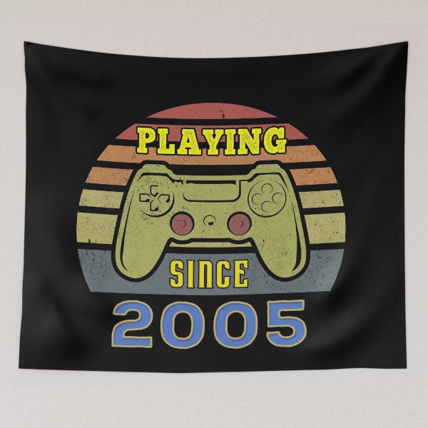 Item preview, Playing Since 2005 - Vintage Gaming Controller - Born in 2005 designed and sold by looklock.