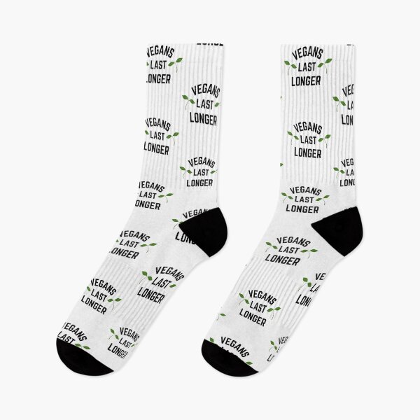 Item preview, Funny Vegans Last Longer for Men and Women Vegans designed and sold by FazCreations.