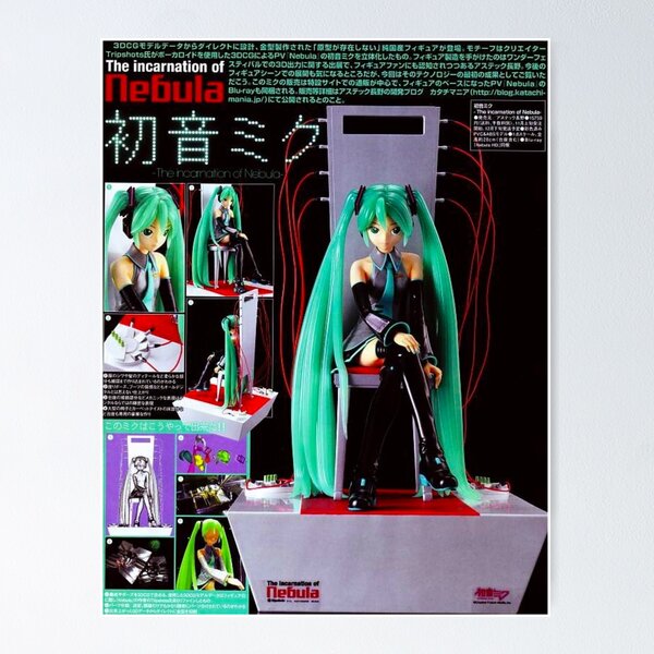 Aperçu de l'œuvre page de figurines de Hatsune Miku créée et vendue par batwinqs.