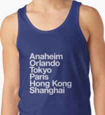 6 Magical Cities Tank Top