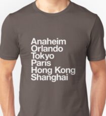 6 Magical Cities Unisex T-Shirt