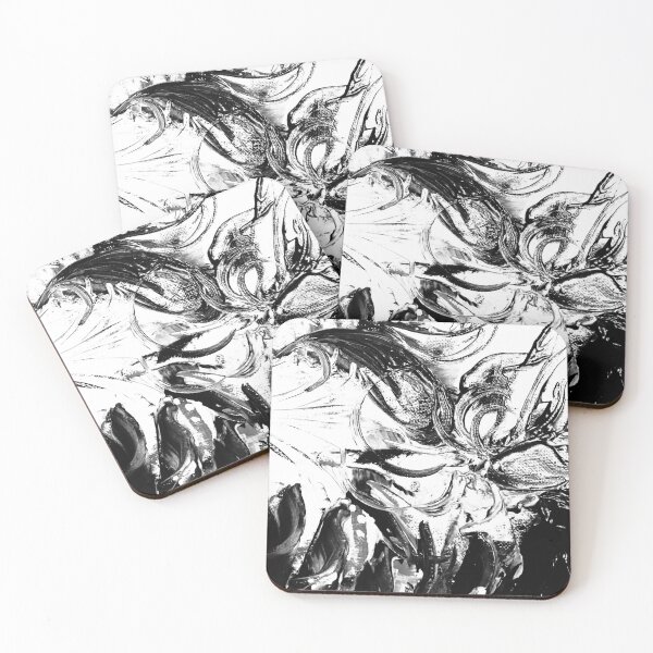 Item preview, Black and white flowers graphic  designed and sold by maanidesign.
