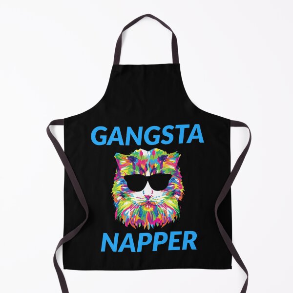 Item preview, gangsta napper. cute colorful cat with shades designed and sold by efenem.