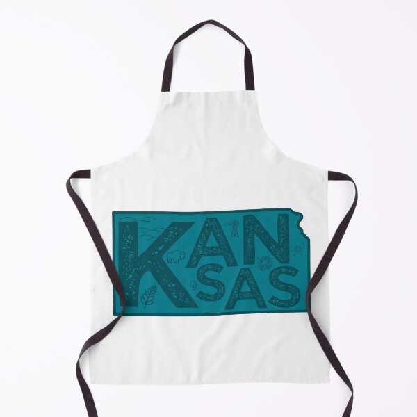 Item preview, Kansas Map Typography Navy designed and sold by HelloGentry.