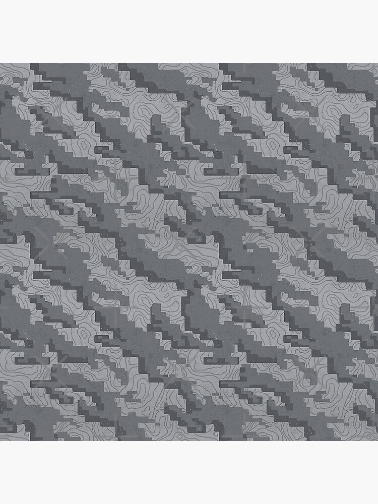 TOPO camo CONPE10 NDW ver. Topo camo グレー XL Topo Camo V.1 - Weaponstencils