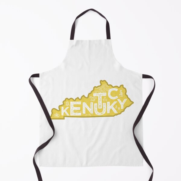 Item preview, Kentucky Map Typography Gold designed and sold by HelloGentry.