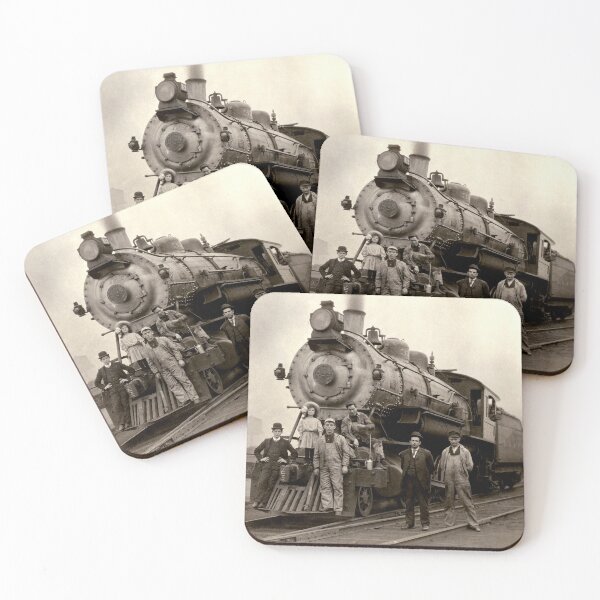 Item preview, 1905 American Railroad Engine designed and sold by retrophotoworks.