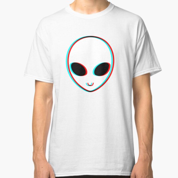 Trippy Alien Classic T-Shirt