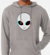 Trippy Alien Leichter Hoodie