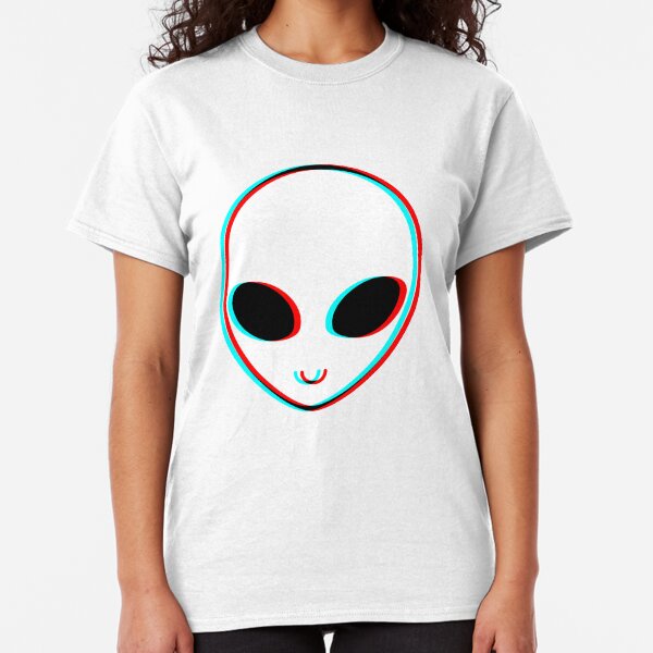 Trippy Alien Classic T-Shirt