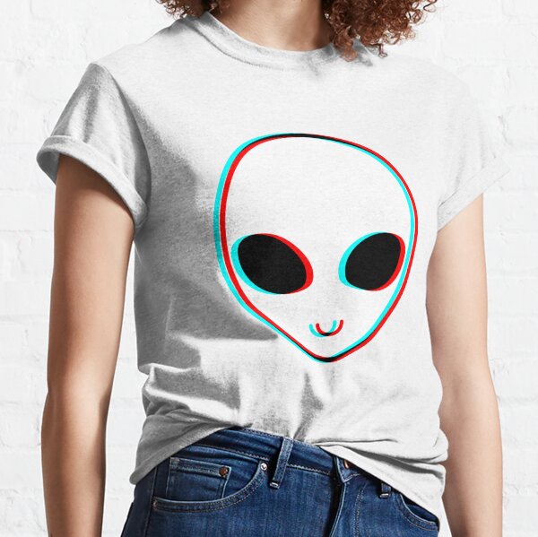 Trippy Alien Classic T-Shirt