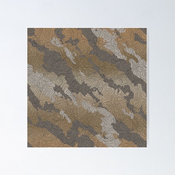 Topo Camo Posters for Sale | Redbubble