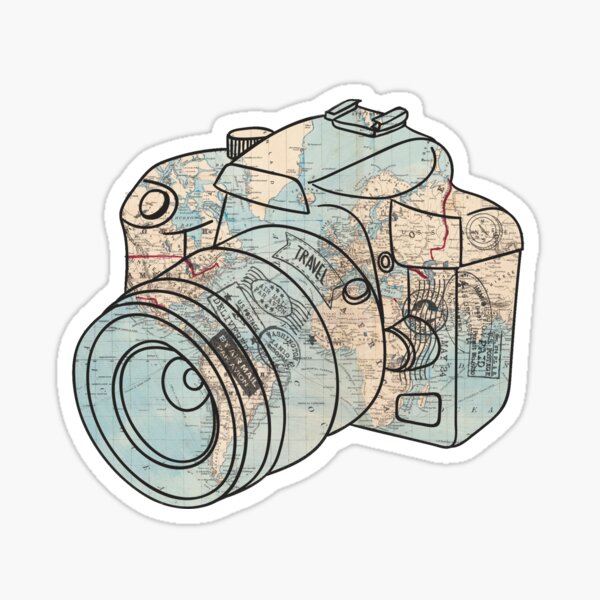 Travel the World Sticker