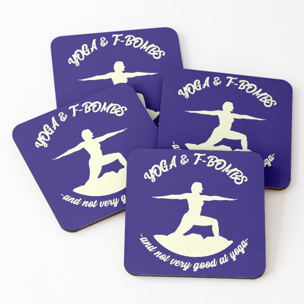 Item preview, Yoga & F-Bombs ~And Not Very Good At Yoga~ designed and sold by HappySchnapper.