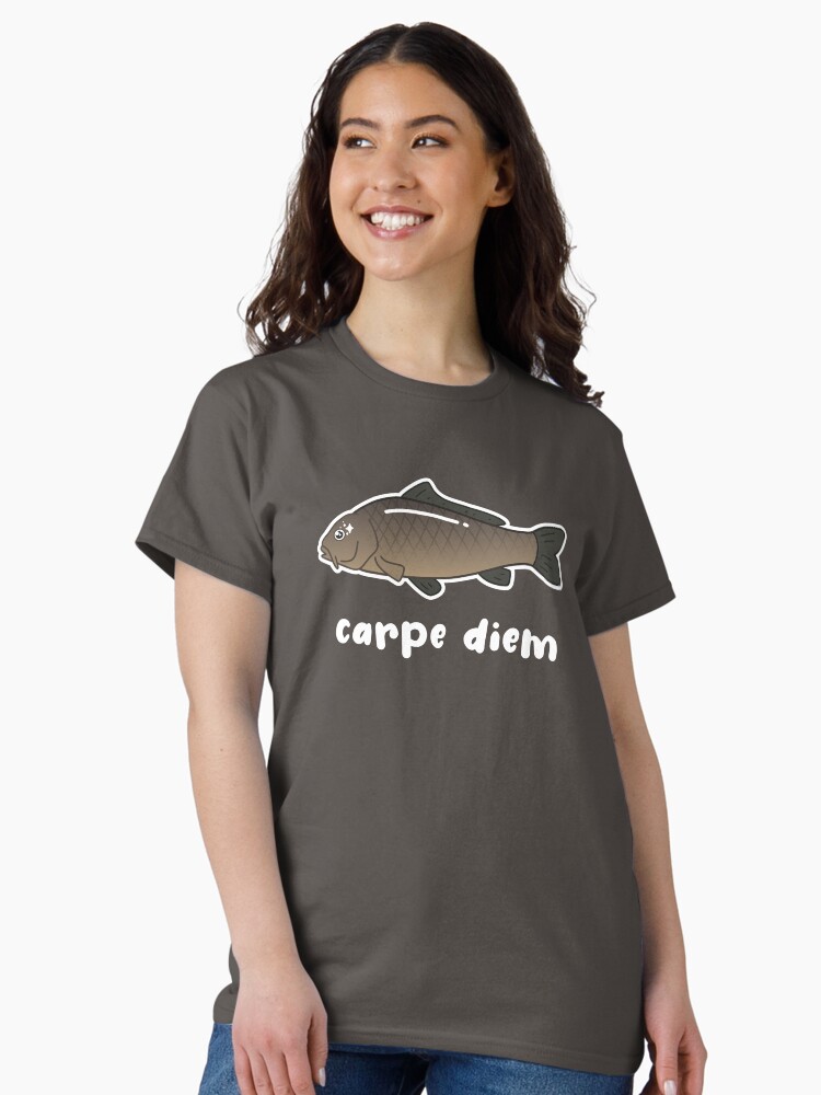 Thumbnail 1 of 7, Classic T-Shirt, CARPe Diem Meme designed and sold by ElectricFangs.