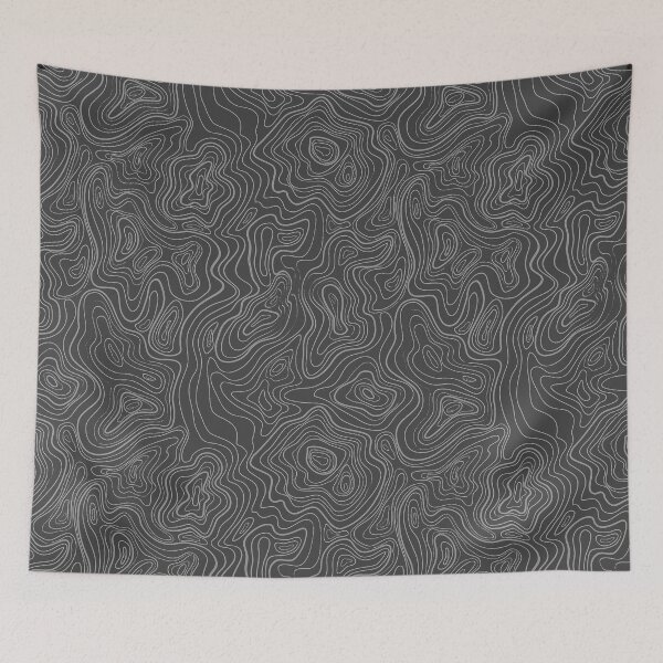 Item preview, Vector Trails Topo Camo designed and sold by jdotrdot712.