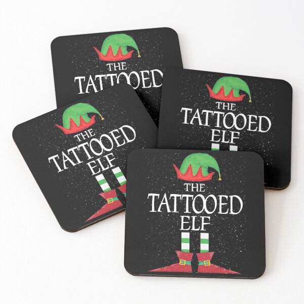 Item preview, Tattooed Elf Family Matching Christmas Group Funny Gift designed and sold by Teejamson.