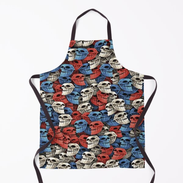 Item preview, Troll skulls (red, blue, white) designed and sold by dima-v.