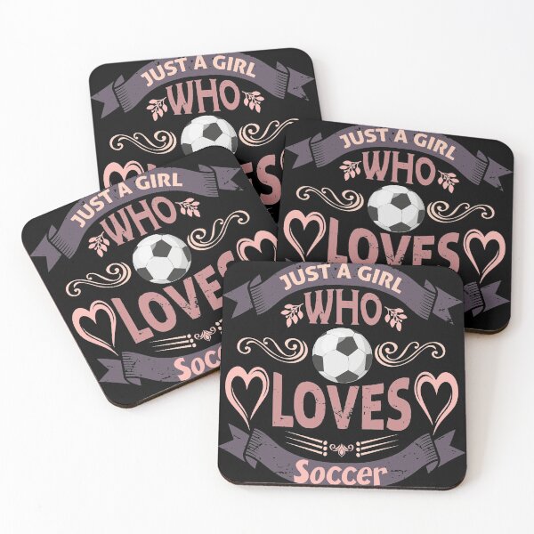 Item preview, Just a Girl who Loves Soccer designed and sold by buzz1days.