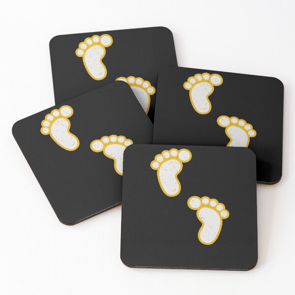 Item preview,  Vintage Colorful Footprint Illustration Birthday Gift designed and sold by GBDesigner.