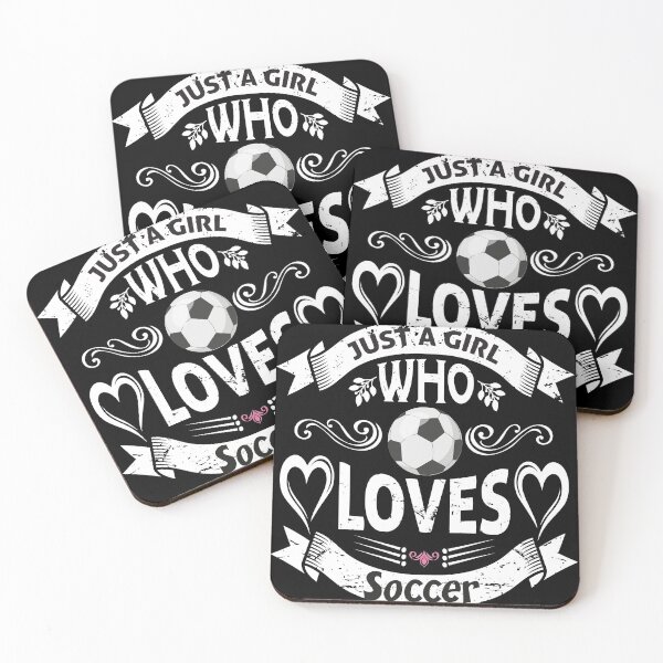Item preview, Just a Girl who Loves Soccer designed and sold by buzz1days.