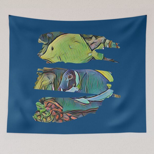 Item preview, Tropical Ocean Fish designed and sold by MaxnGeorge.