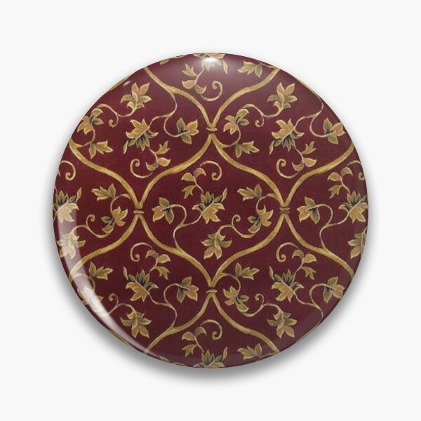Item preview, Royal red gold flower carpet pattern designed and sold by astrunb5.