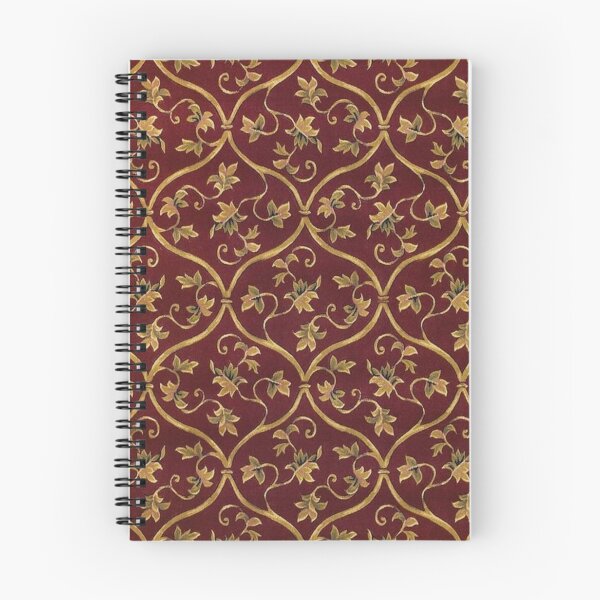 Item preview, Royal red gold flower carpet pattern designed and sold by astrunb5.