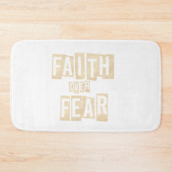 Item preview, faith over fear gold designed and sold by loveoceanair.