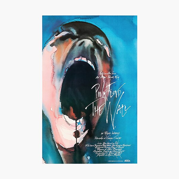 1982 PINK FLOYD - THE WALL - MOVIE POSTER Photographic Print