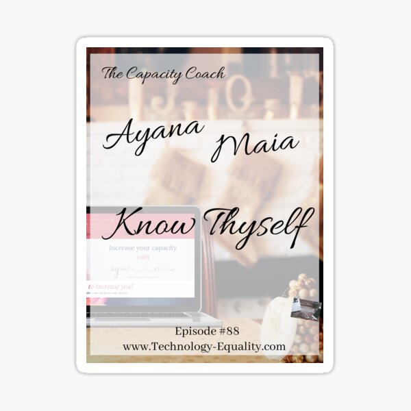 Know Thyself Sticker