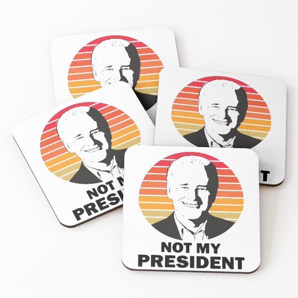 Item preview, Joe Biden Is Not My President Black Text designed and sold by bebopboop.