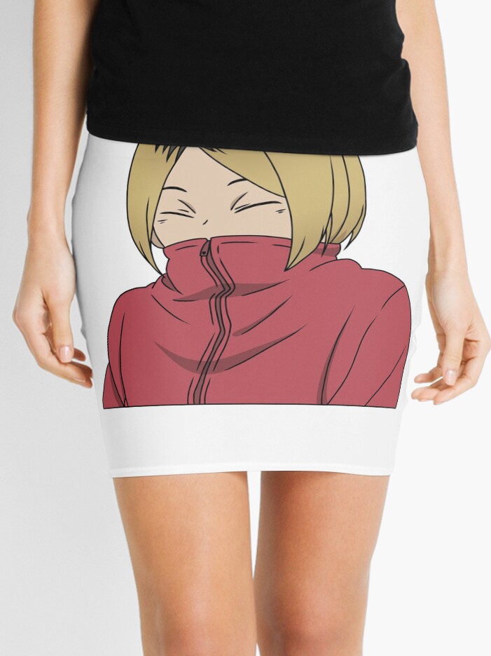 kenma in his hoodie