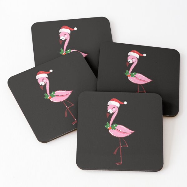 Item preview, Santa  Flamingo with snowflake designed and sold by EclairVanilla.