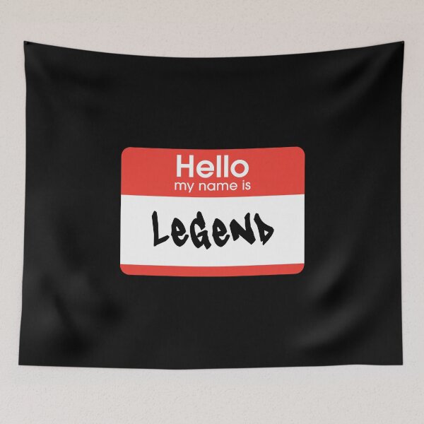 Item preview, Hello My Name Is Legend Label  designed and sold by everything4eva.