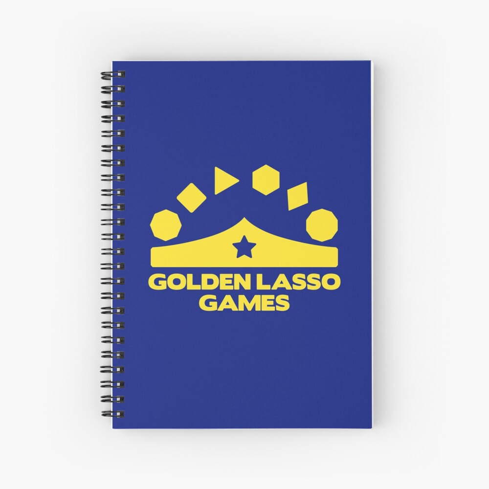 Golden Lasso Games Spiral Notebook