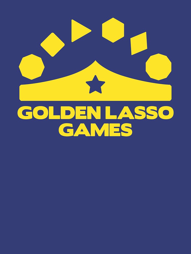 Thumbnail 3 of 3, Fitted V-Neck T-Shirt, Golden Lasso Games designed and sold by Golden Lasso Games.