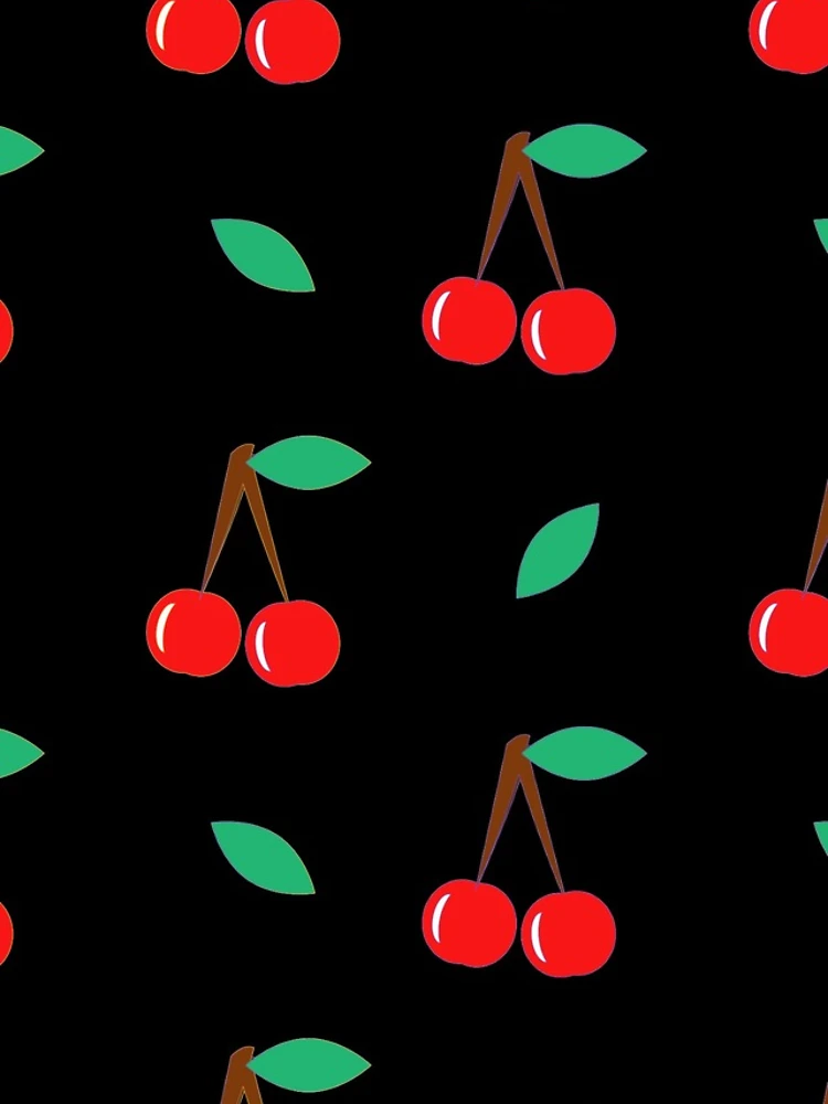 Thumbnail 4 of 4, iPhone Case, Cute Cherry Pattern Design designed and sold by Merch_Tingz.