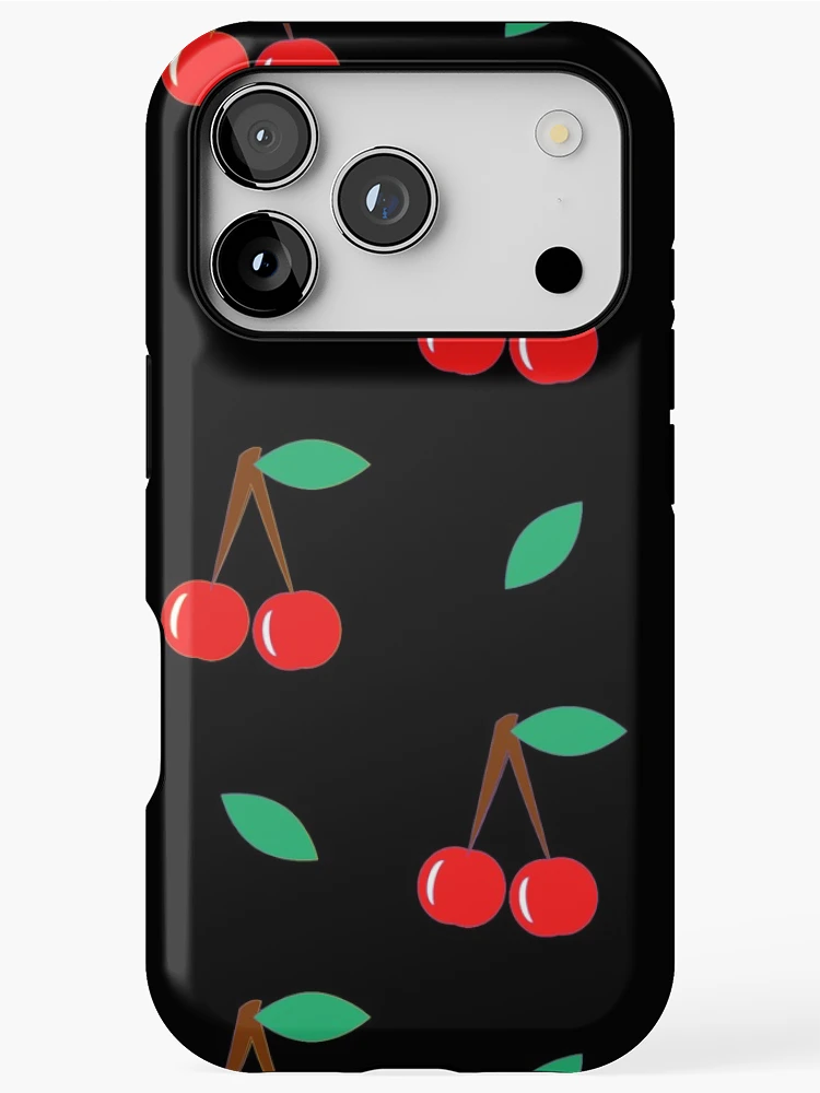 Thumbnail 1 of 4, iPhone Case, Cute Cherry Pattern Design designed and sold by Merch_Tingz.