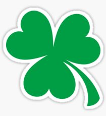 Pegatina Green shamrock sticker