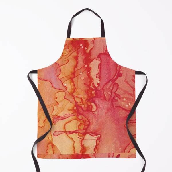 Item preview, Colour Splash, Pretty red energy abstract watercolor designed and sold by suekieper.