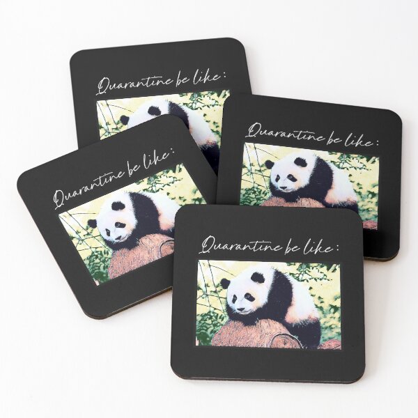 Item preview, Quarantine be like, quarantine life, panda, pandas, panda love, panda bear, panda lover, love, panda life, cute, panda  lovers, panda world, panda baby designed and sold by The Snarky  Psychologist.