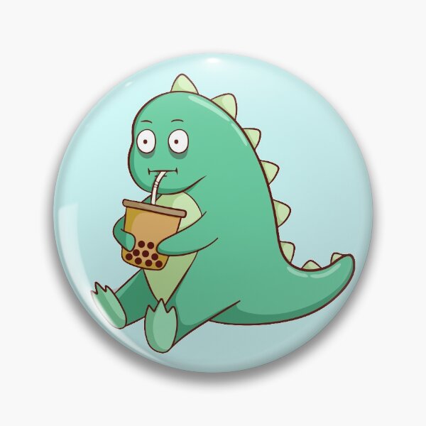 Item preview, Boba Dino  designed and sold by Kleon Seo.