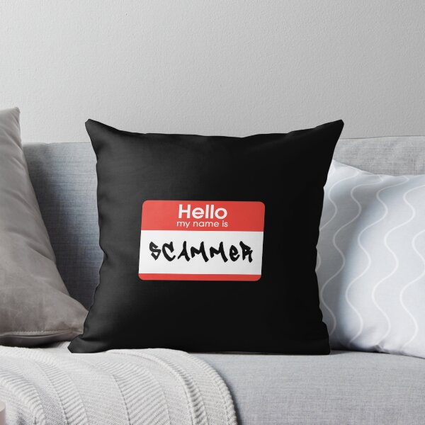 Item preview, Hello My Name Is Scammer Label  designed and sold by everything4eva.