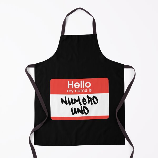 Item preview, Hello My Name Is Numero Uno label designed and sold by everything4eva.