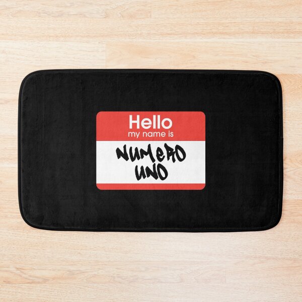 Item preview, Hello My Name Is Numero Uno label  designed and sold by everything4eva.